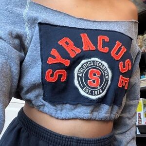 Syracuse Crop Sweatshirt Vintage XSmall